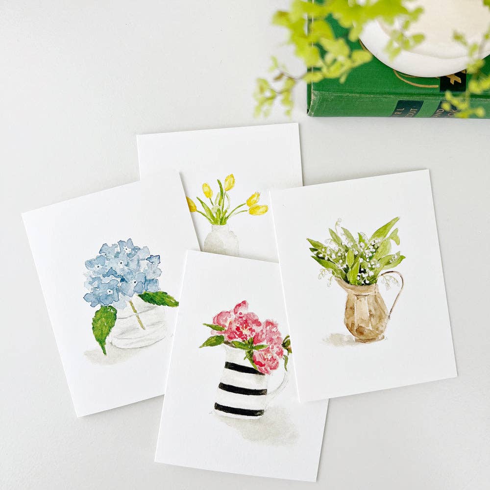 Flower Notecards Set by Emily Lex Studio