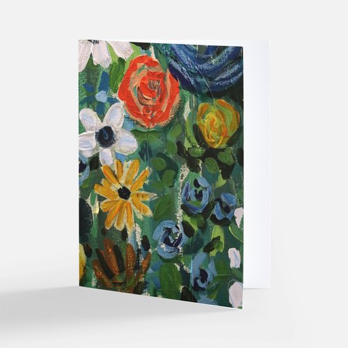 Bee Garden #1, Note Card