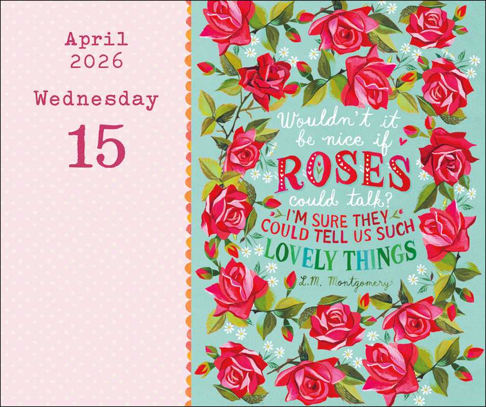 Katie Daisy 2026 Day-to-Day Calendar by Katie Daisy