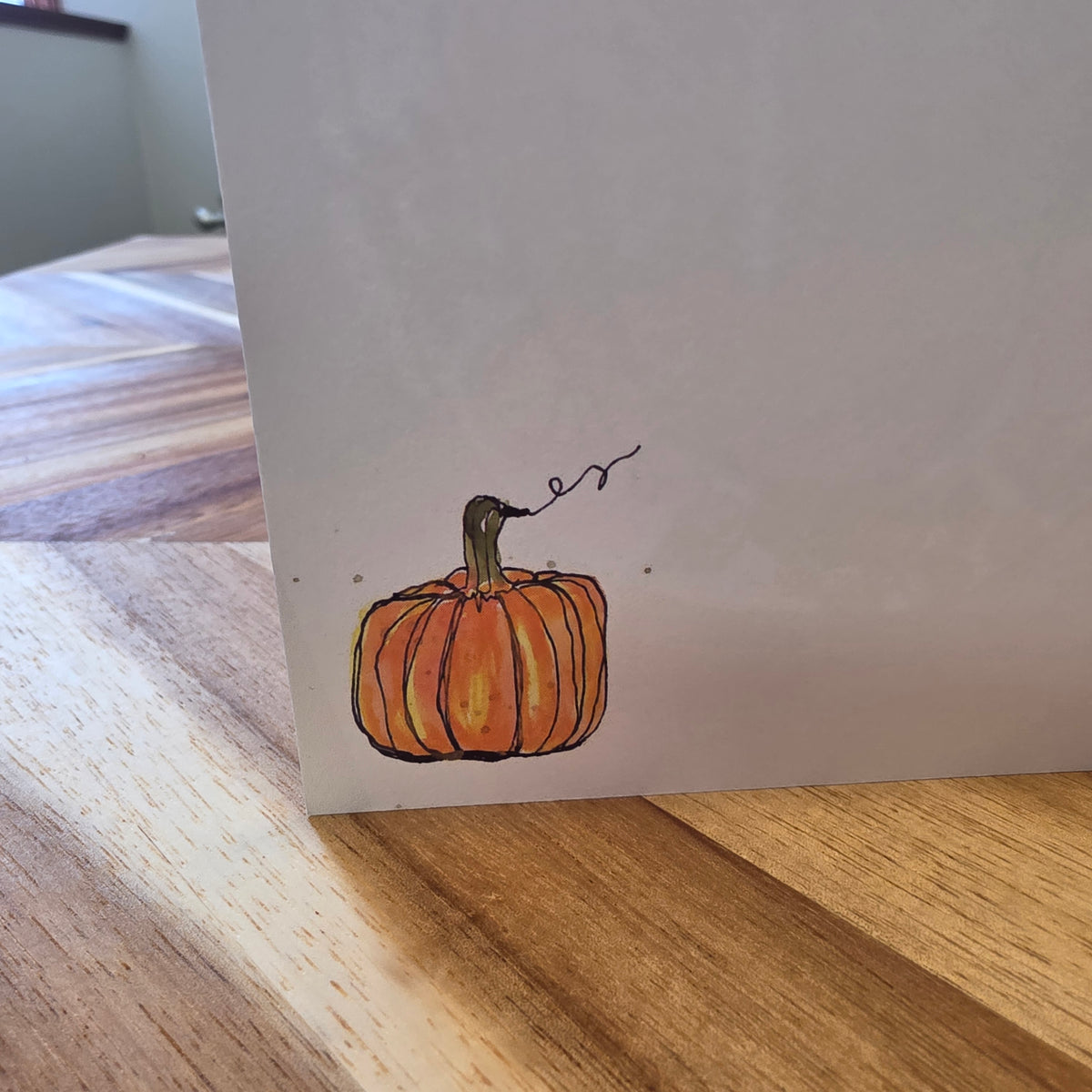 Turkey Dinner Thanksgiving Card