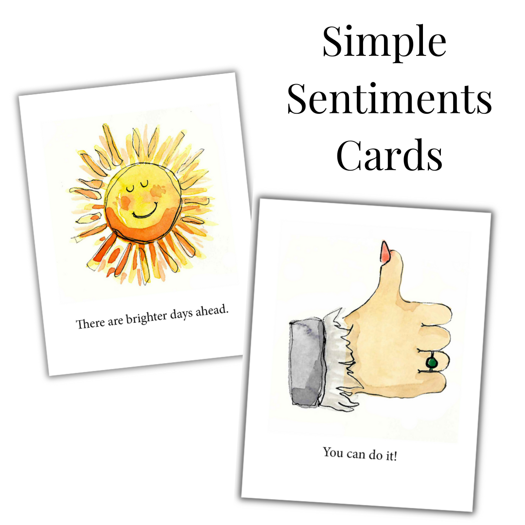 Simple Sentiments Cards