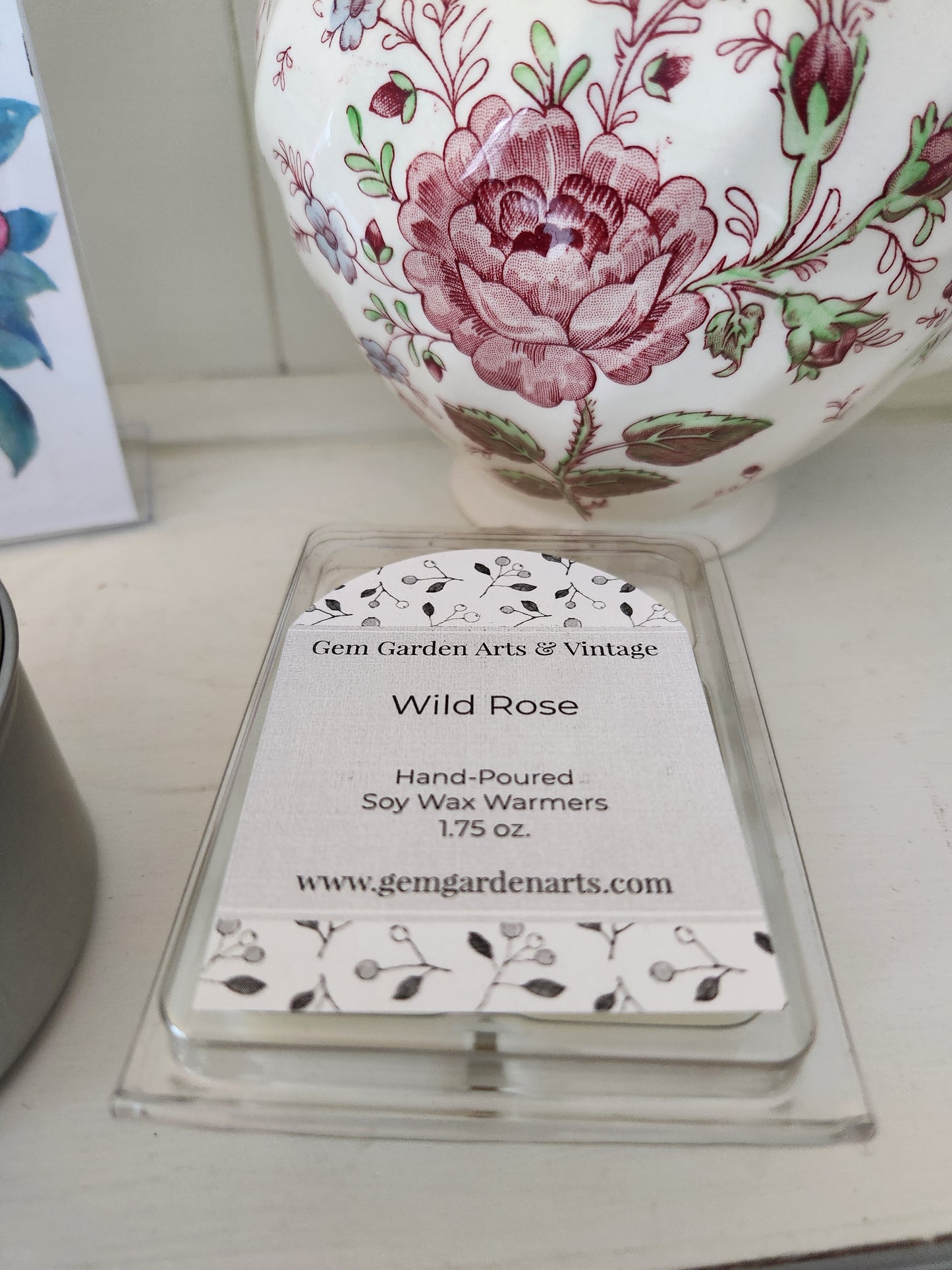 Wild Rose Hand-Poured Wax Melts, 1.75 oz