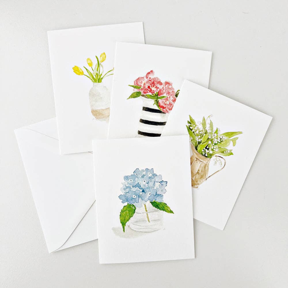 Flower Notecards Set by Emily Lex Studio