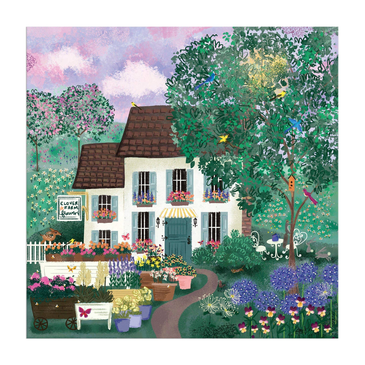 Joy Laforme Garden Path 300 Piece Puzzle
