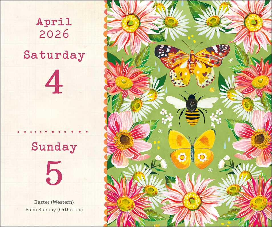 Katie Daisy 2026 Day-to-Day Calendar by Katie Daisy
