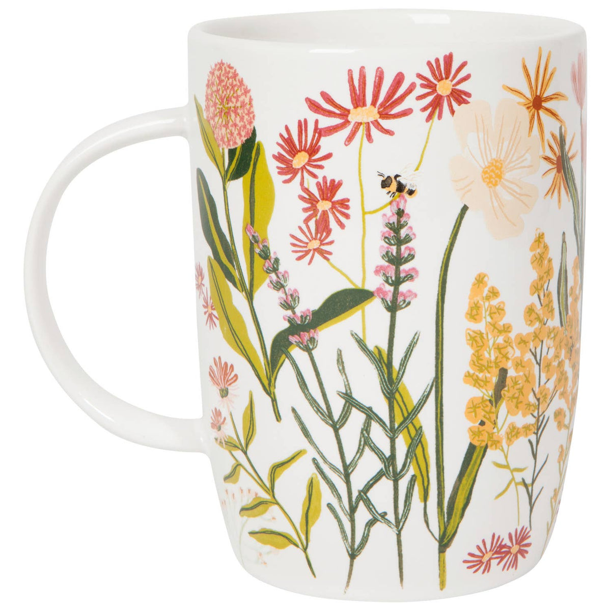 Bees & Blooms Mug, Tall