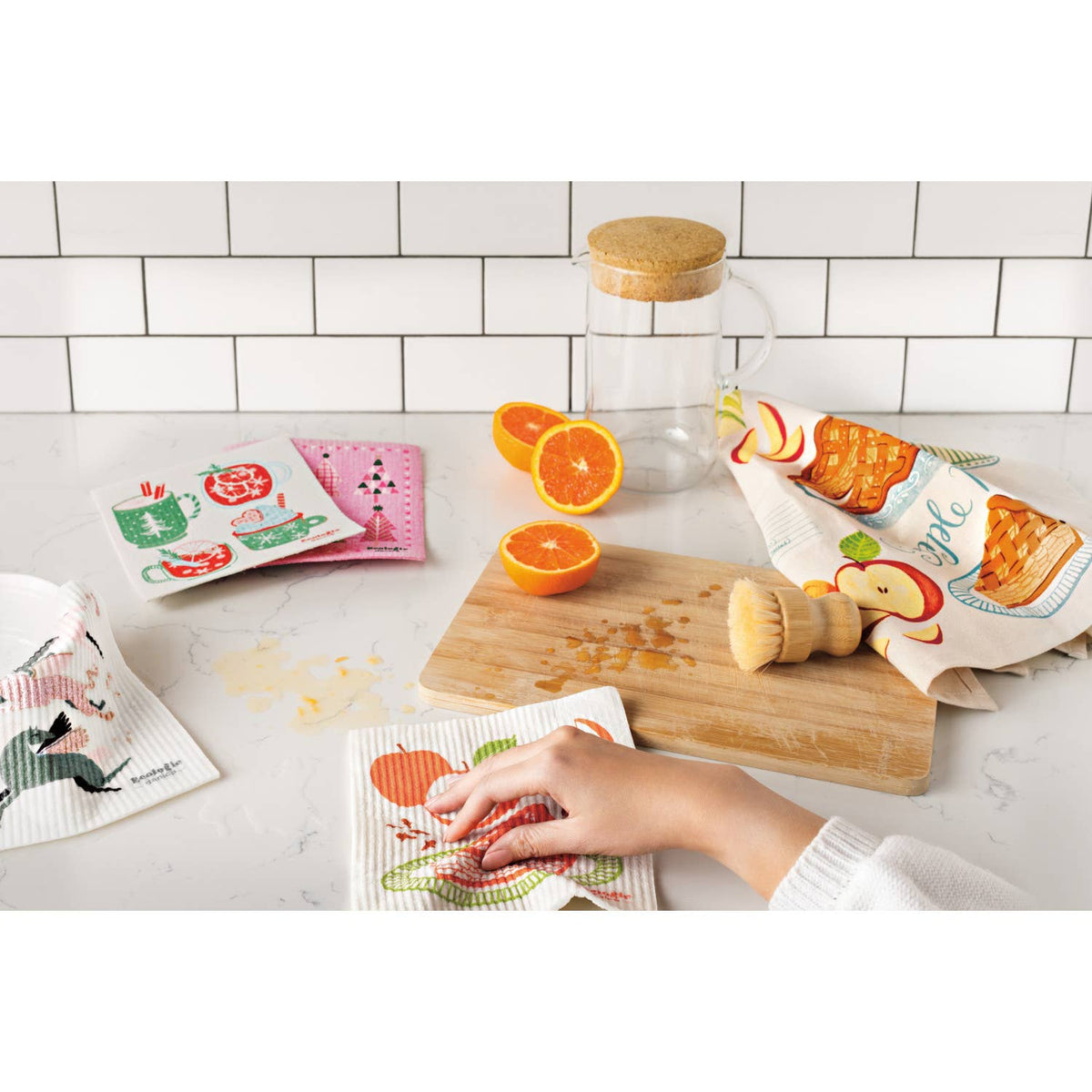 Sweet as Pie Dishtowels, Set of 2