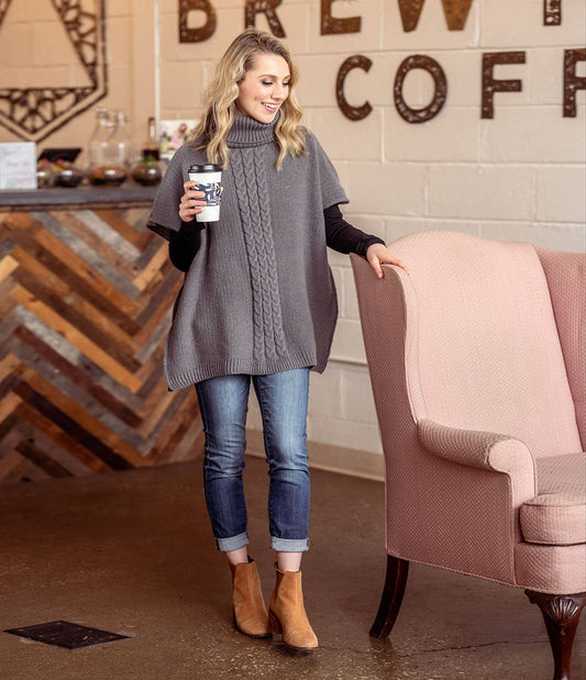 Jack & Missy Park City Poncho Open Stock
