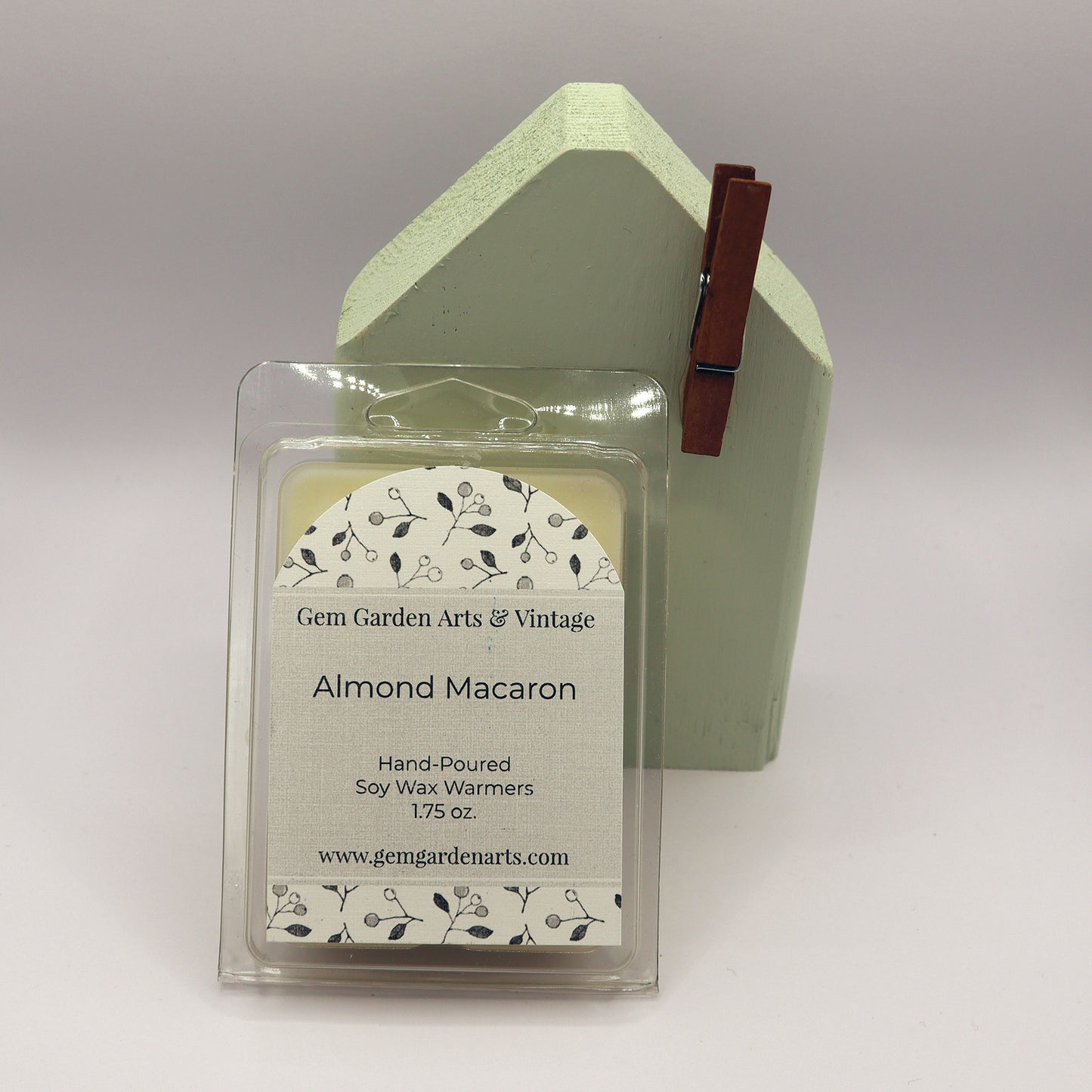 Almond Macaron Hand-Poured Wax Melts, 1.75 oz