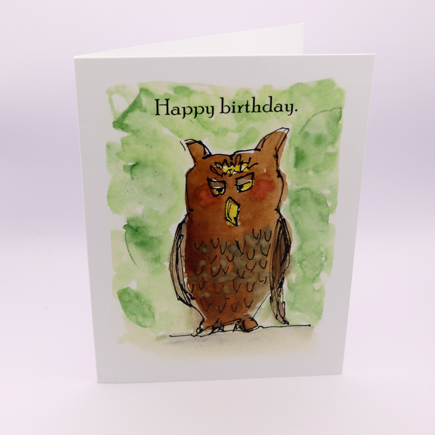 Hope Your Birthday is a Hoot Birthday Card