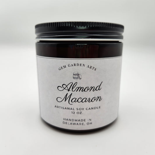 Almond Macaron Handmade Soy Candles