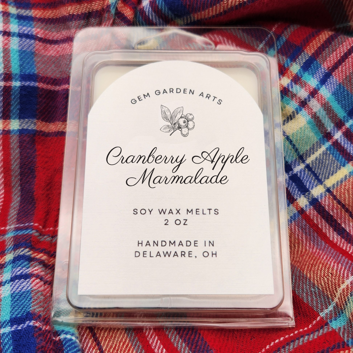 Cranberry Apple Marmalade Handmade Soy Candles and Wax Melts