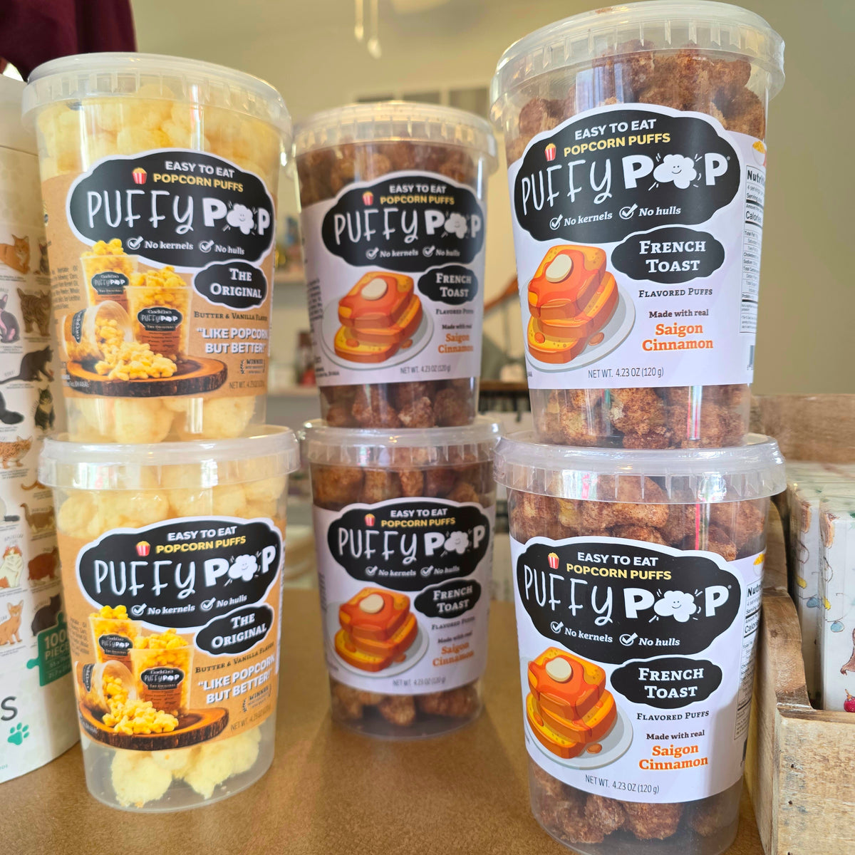 Crack Corn / Puffy Pop - Sea Salt Caramel 4 oz