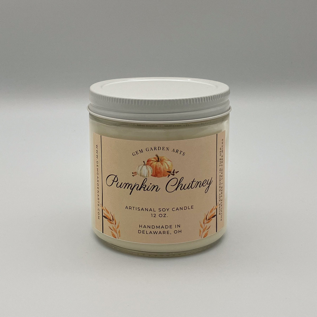 Pumpkin Chutney Handmade Soy Candles and Wax Melts