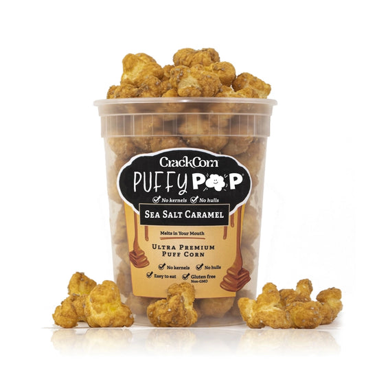 Crack Corn / Puffy Pop - Sea Salt Caramel 4 oz
