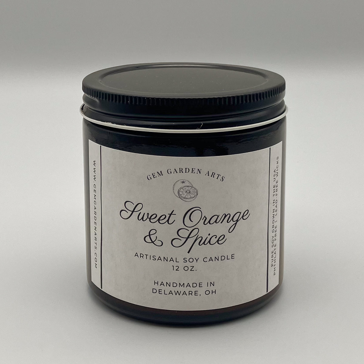 Sweet Orange and Spice Handmade Soy Candles and Wax Melts
