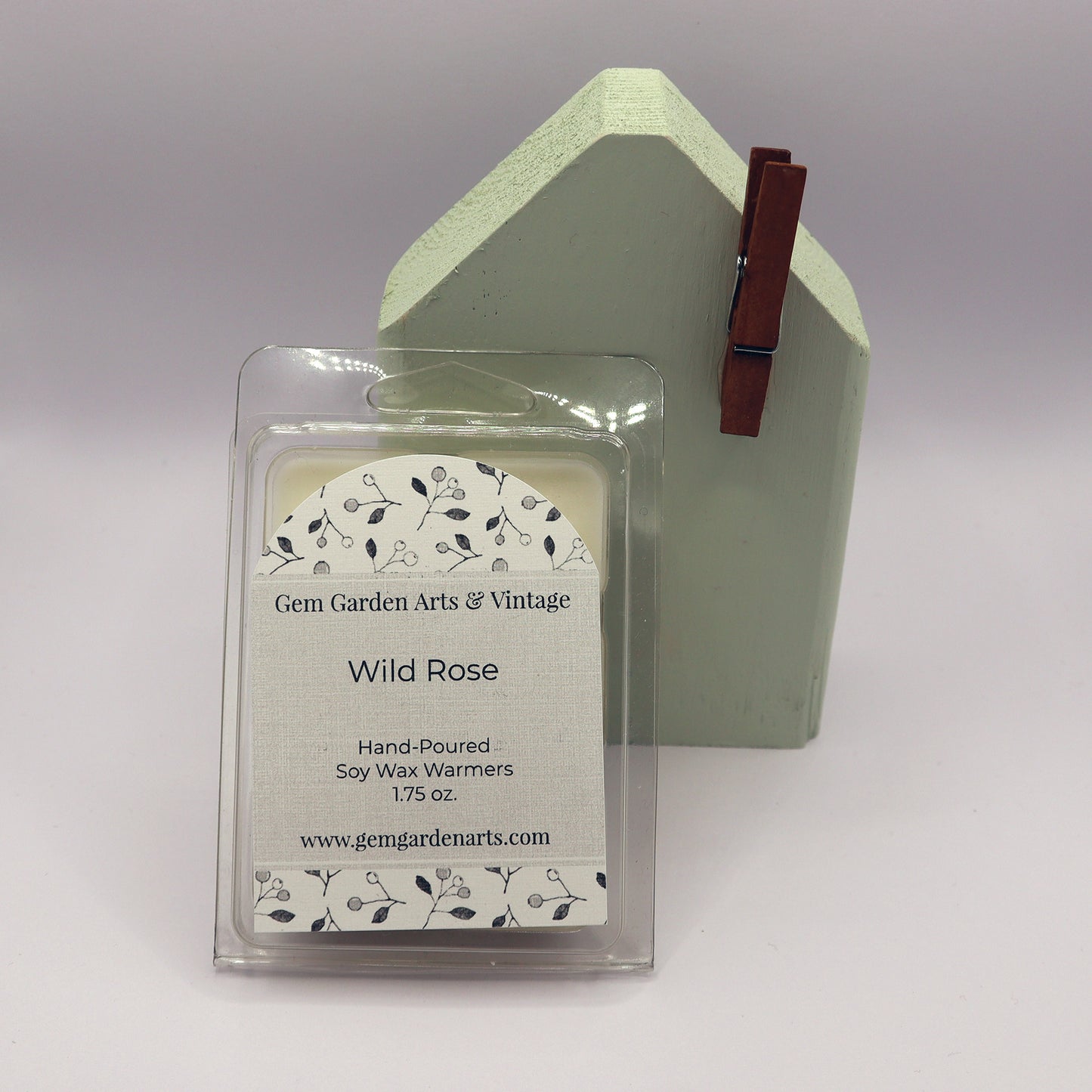 Wild Rose Hand-Poured Wax Melts, 1.75 oz