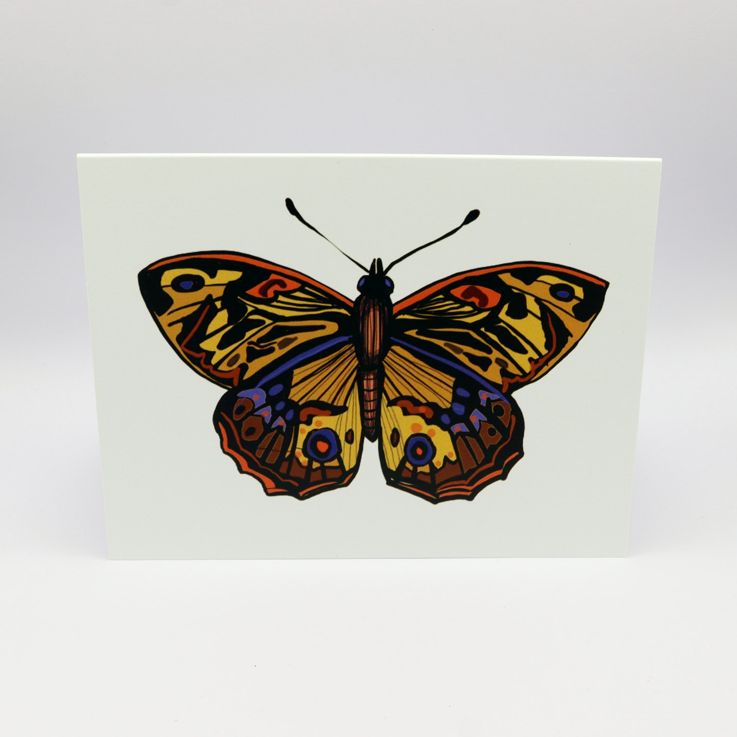 Butterfly Note Card (Gold)