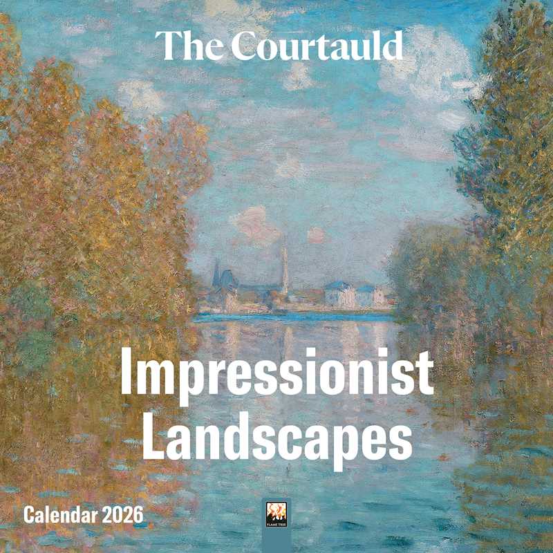 Courtauld: Impressionist Landscapes Wall Calendar 2026 (Art Calendar)