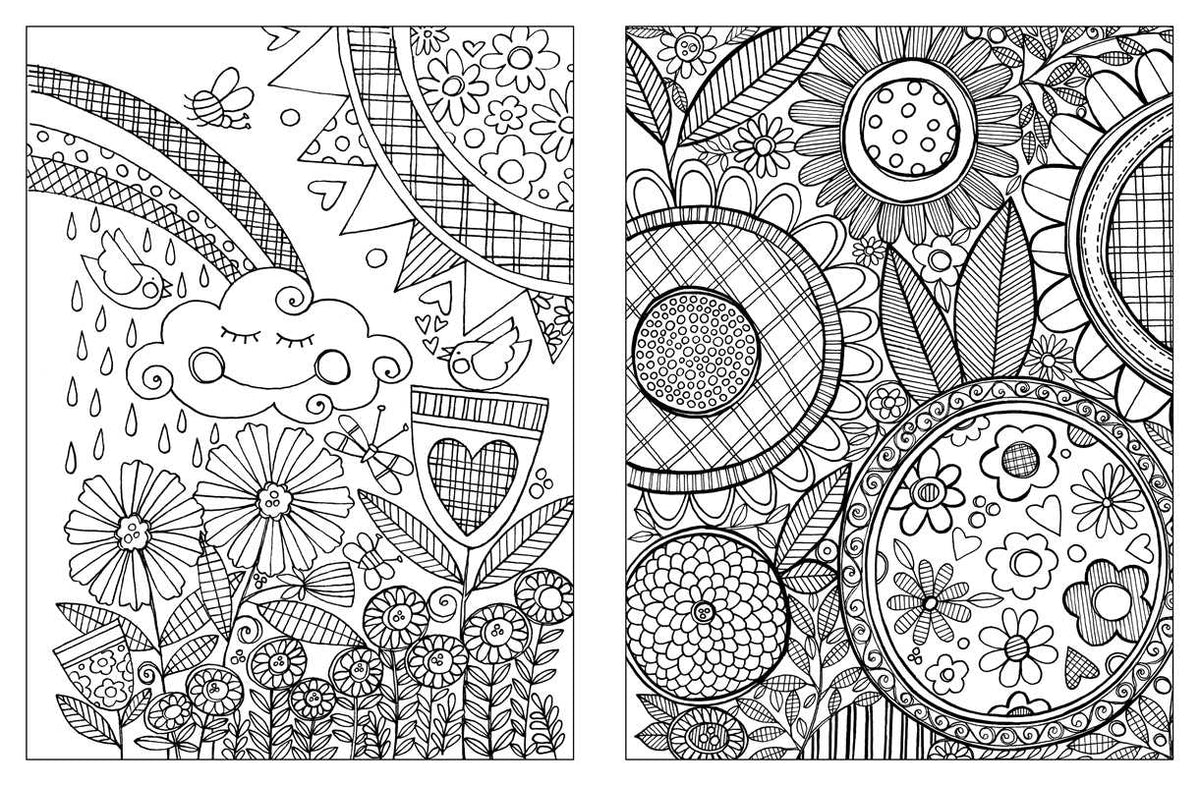 Posh Adult Coloring Book - Inspired Garden: Soothing Designs for Fun & Relaxation by Susan Black