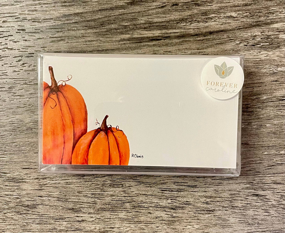 Fall Pumpkin Tiny Cards | Pack of 60 "Love Notes"