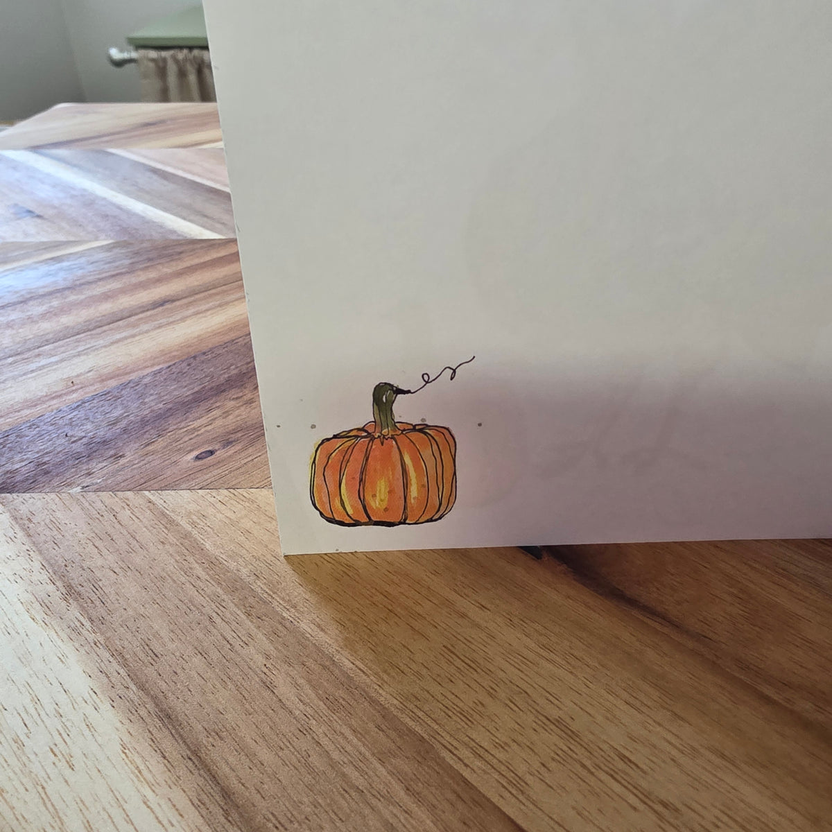 Tom Turkey Thanksgiving Card