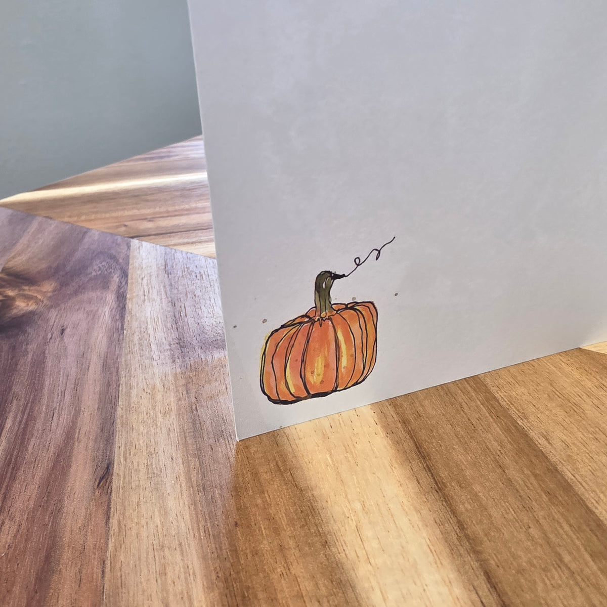 Turkey Dinner Thanksgiving Card